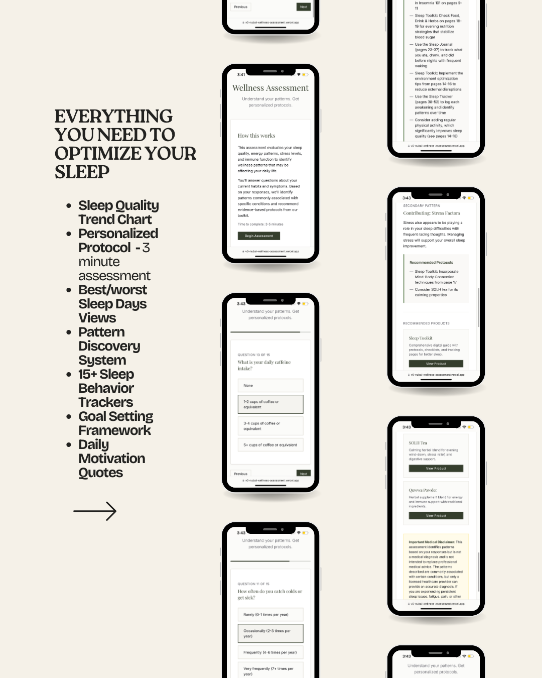 Daily Sleep Journal & Pattern Discovery System